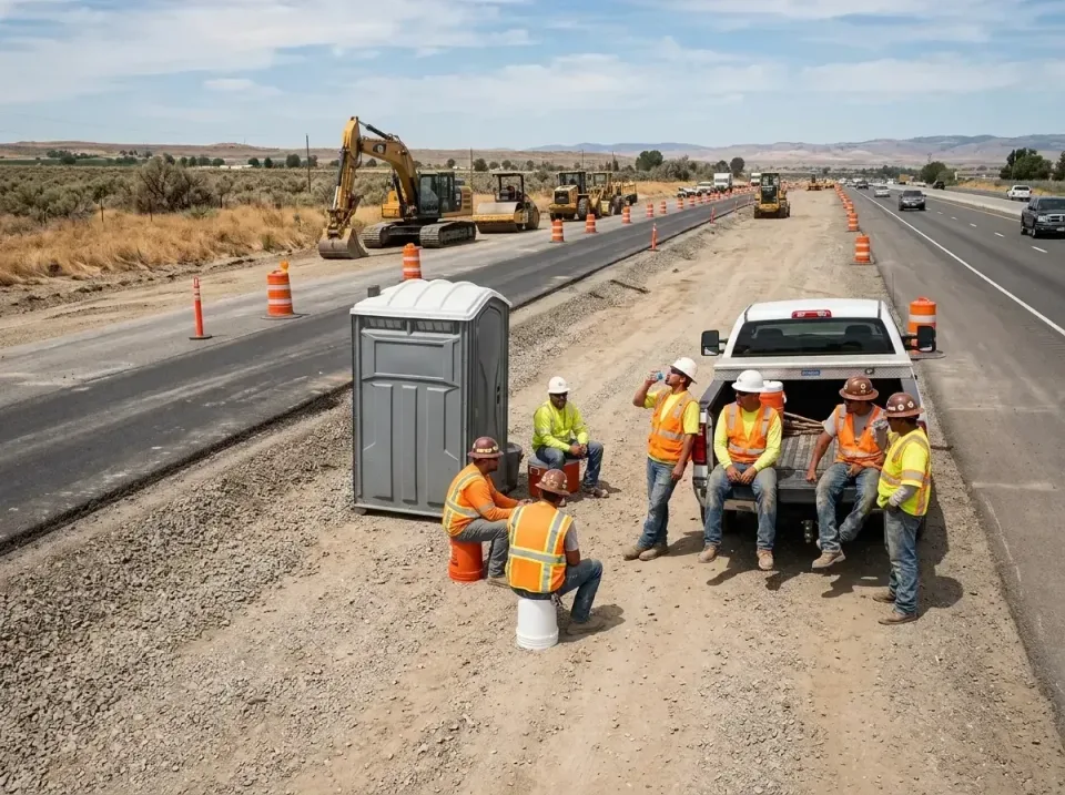 highway-road-construction-crew-007 — frequently asked questions, Porta Potty and Restroom Rentals in Saltillo, MS